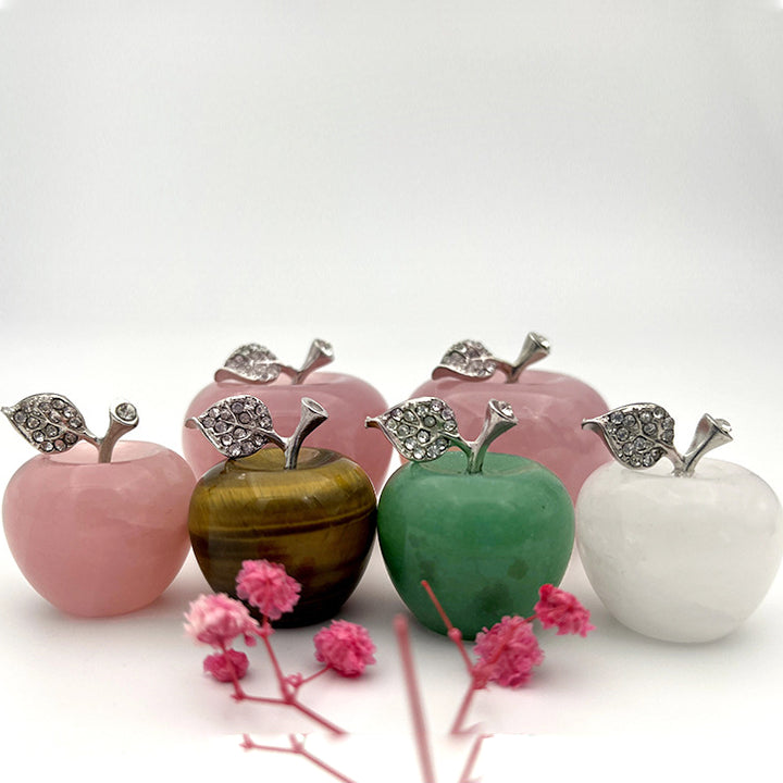 Décoration de pomme sculptée en pierre naturelle pour la veille de Noël Olivenorma - image 57