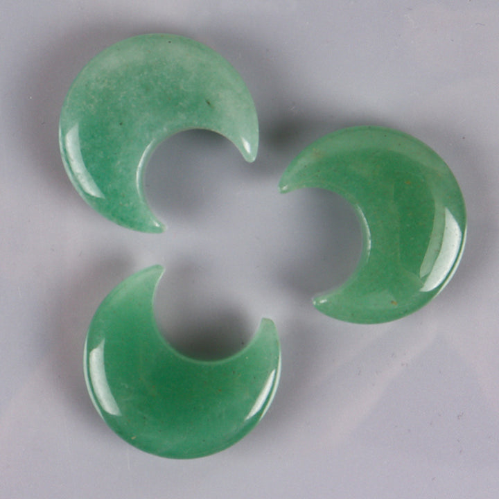 Olivenorma Lot de 3 petites pierres naturelles pour décoration de lune