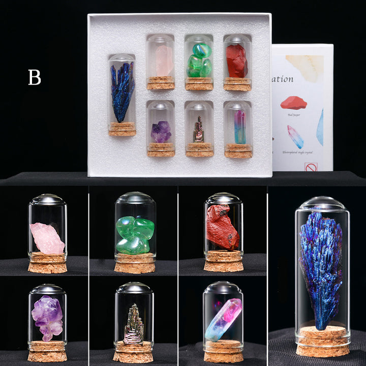 Ornements de spécimens de minerai de cristal naturel Olivenorma Décoration