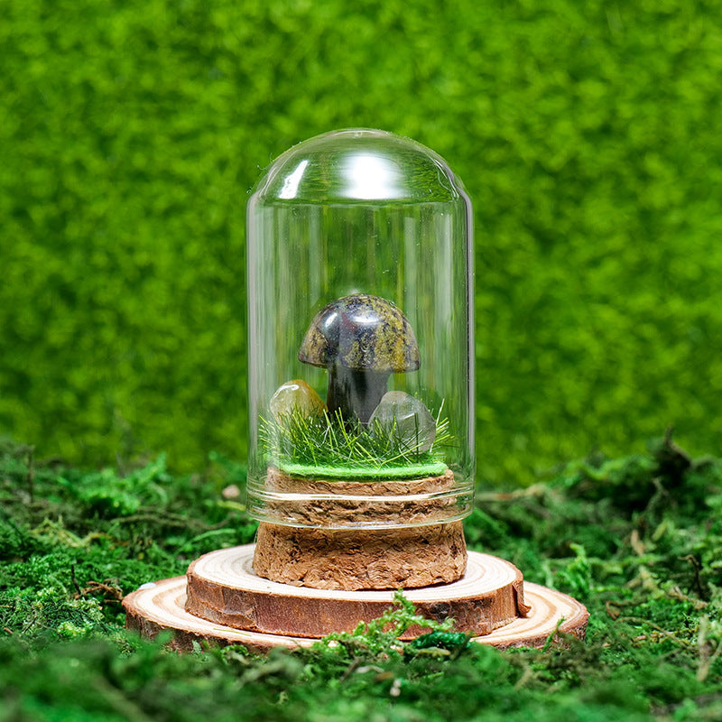 Ornements de spécimens de minerai de cristal naturel Olivenorma Décoration