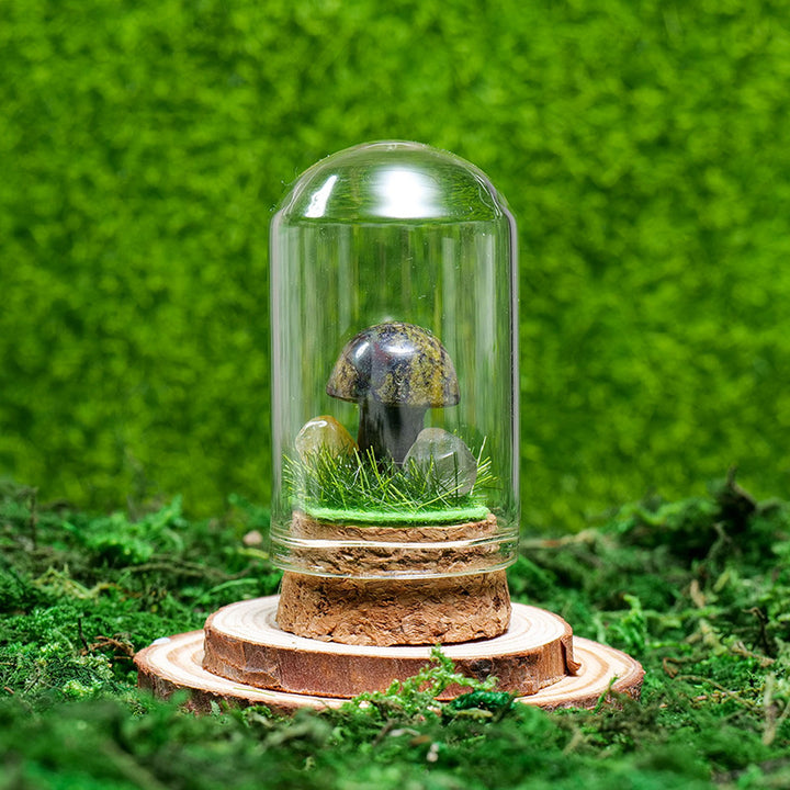 Ornements de spécimens de minerai de cristal naturel Olivenorma Décoration