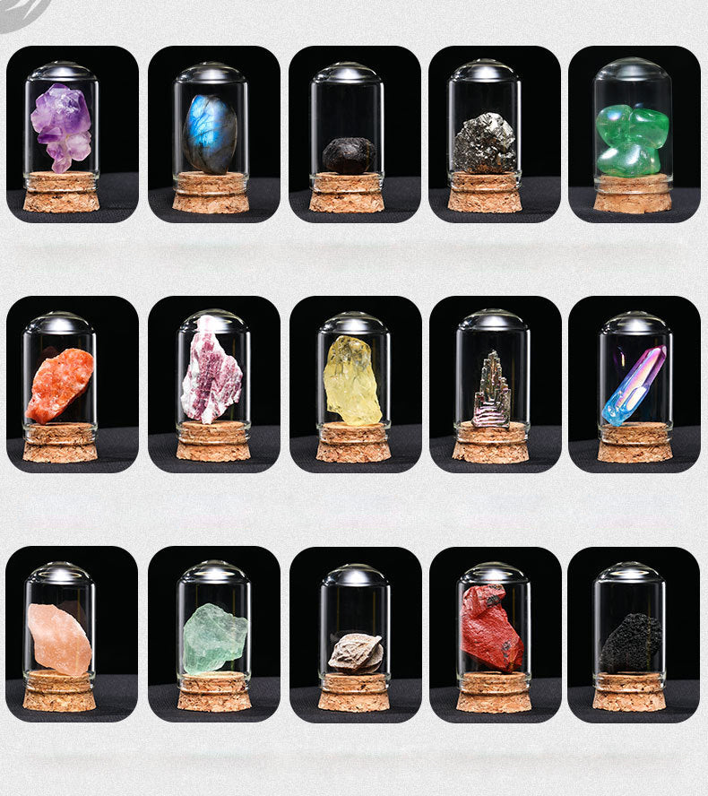Ornements de spécimens de minerai de cristal naturel Olivenorma Décoration
