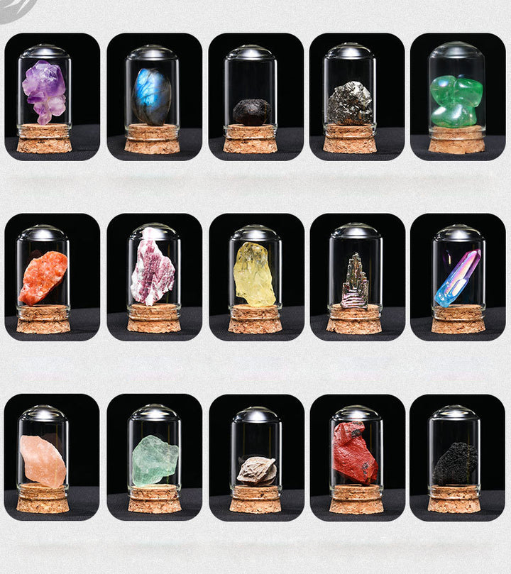 Ornements de spécimens de minerai de cristal naturel Olivenorma Décoration