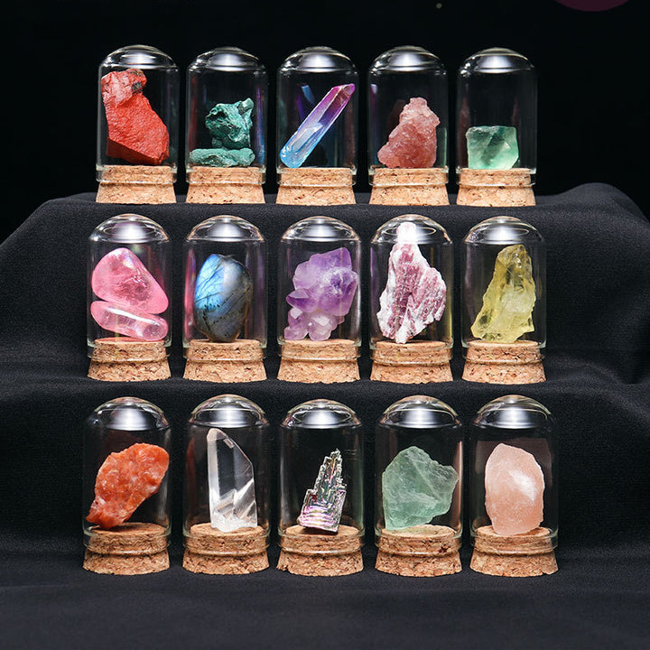 Ornements de spécimens de minerai de cristal naturel Olivenorma Décoration