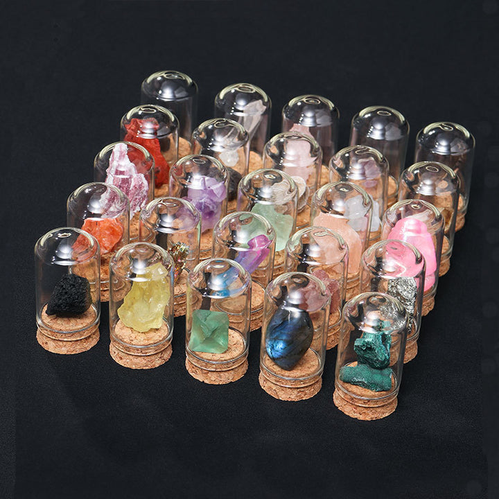 Ornements de spécimens de minerai de cristal naturel Olivenorma Décoration