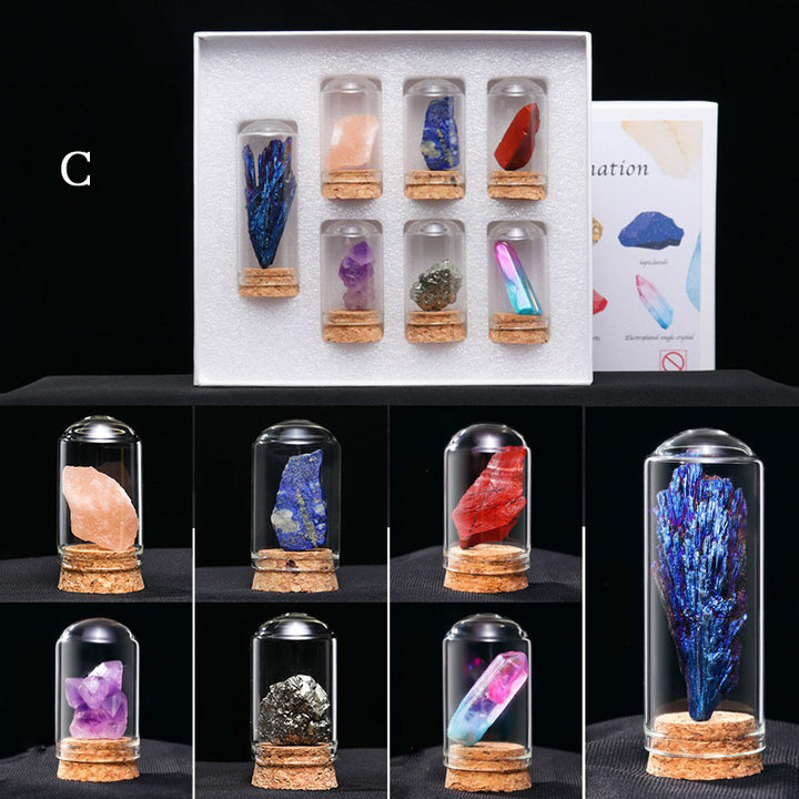 Ornements de spécimens de minerai de cristal naturel Olivenorma Décoration