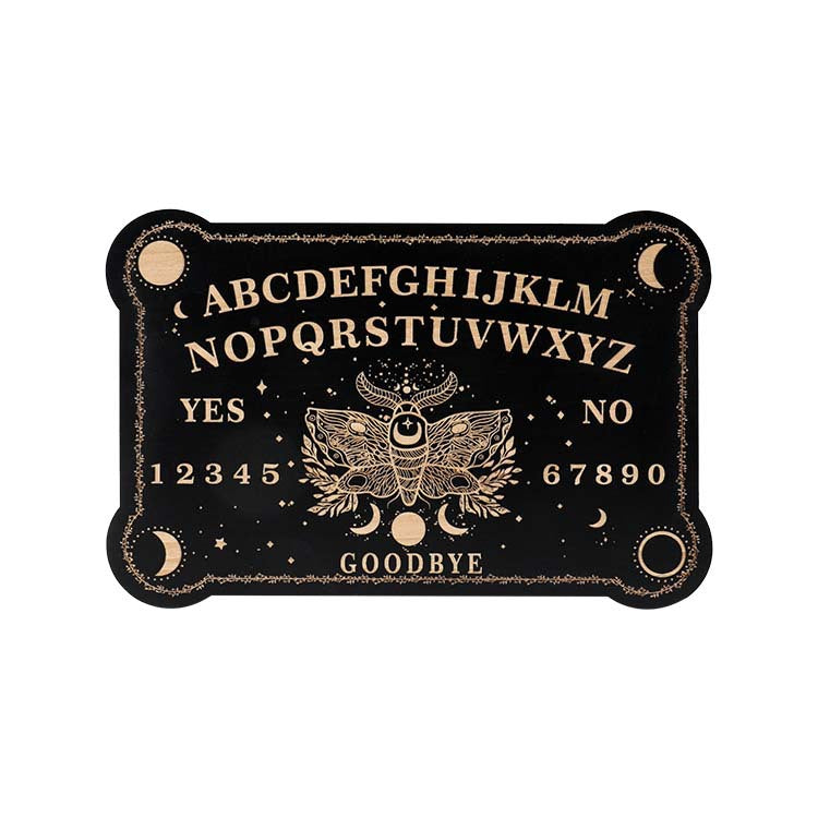 Olivenorma Plaque d'énergie ronde en bois sculpté à sept étoiles Décoration