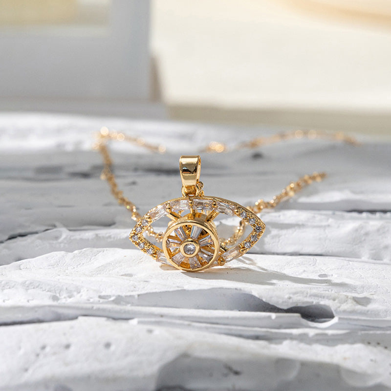 Collier de protection rotatif Olivenorma « œil du diable » 