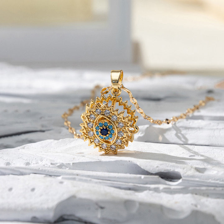 Collier de protection rotatif Olivenorma « œil du diable » 