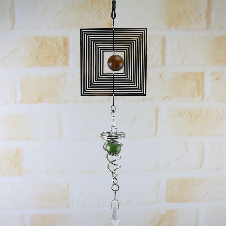 Carillon éolien rotatif en spirale Olivenorma