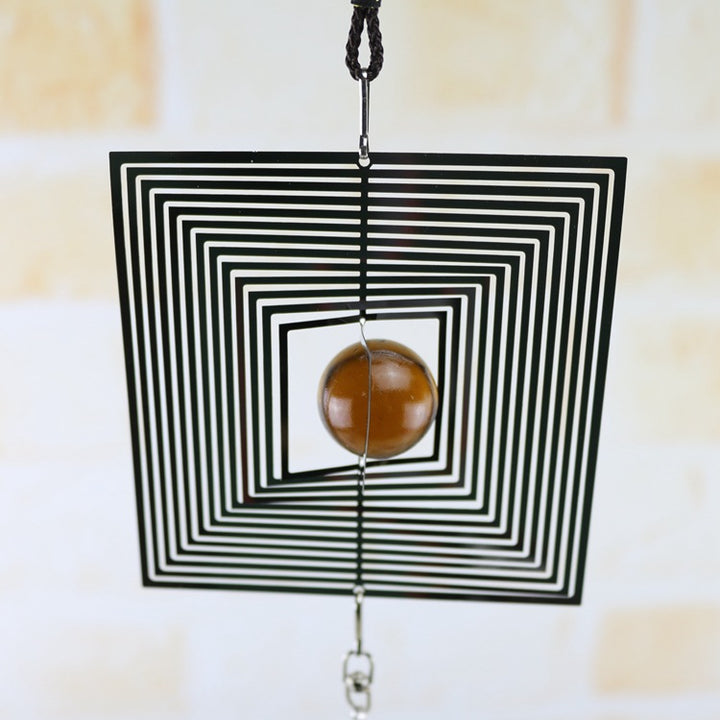 Carillon éolien rotatif en spirale Olivenorma