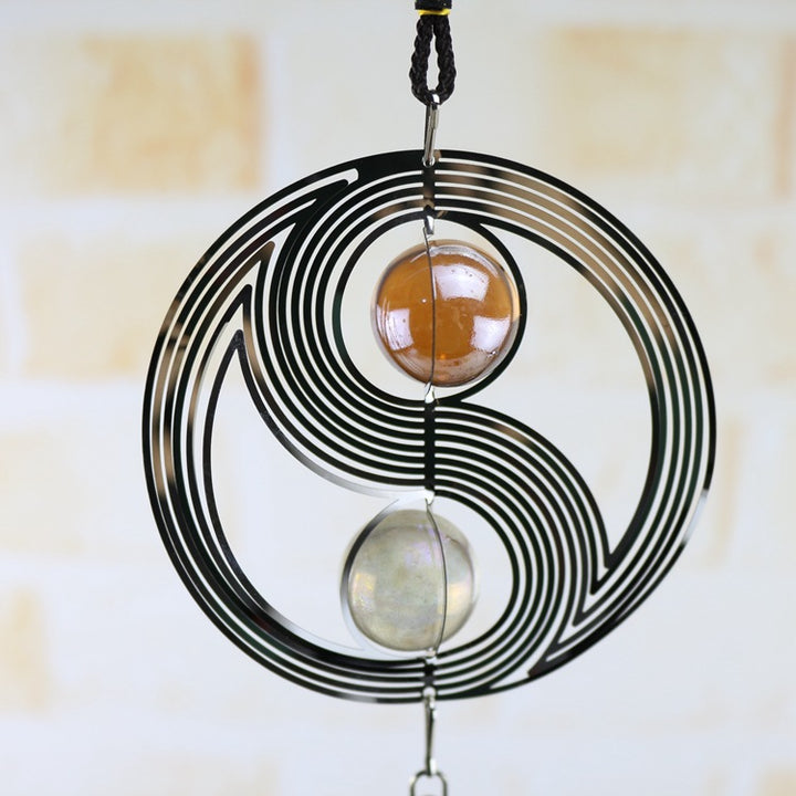 Carillon éolien rotatif en spirale Olivenorma