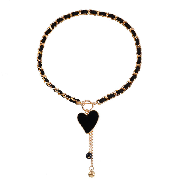 Collier ras du cou en velours noir Olivenorma