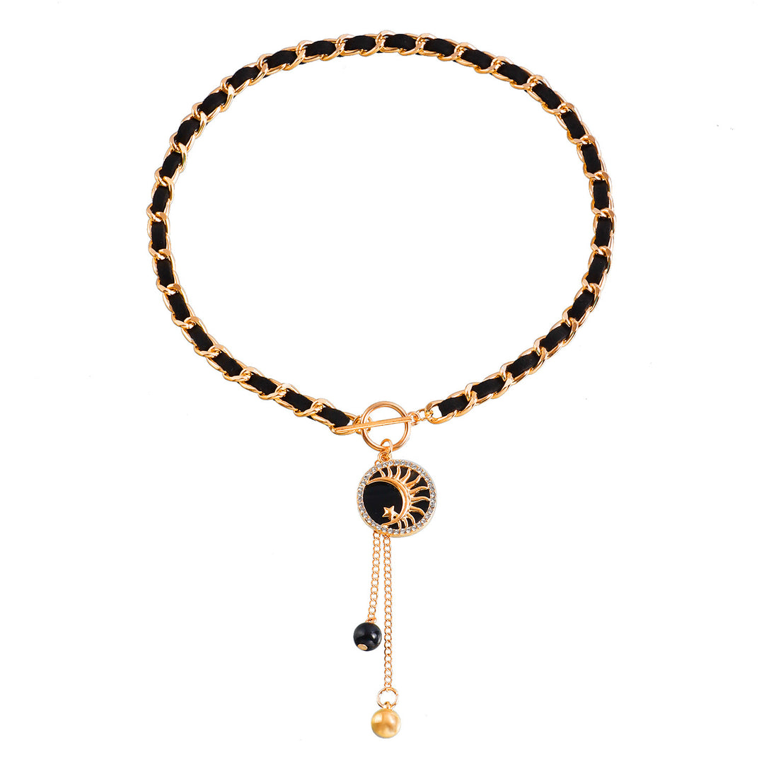 Collier ras du cou en velours noir Olivenorma