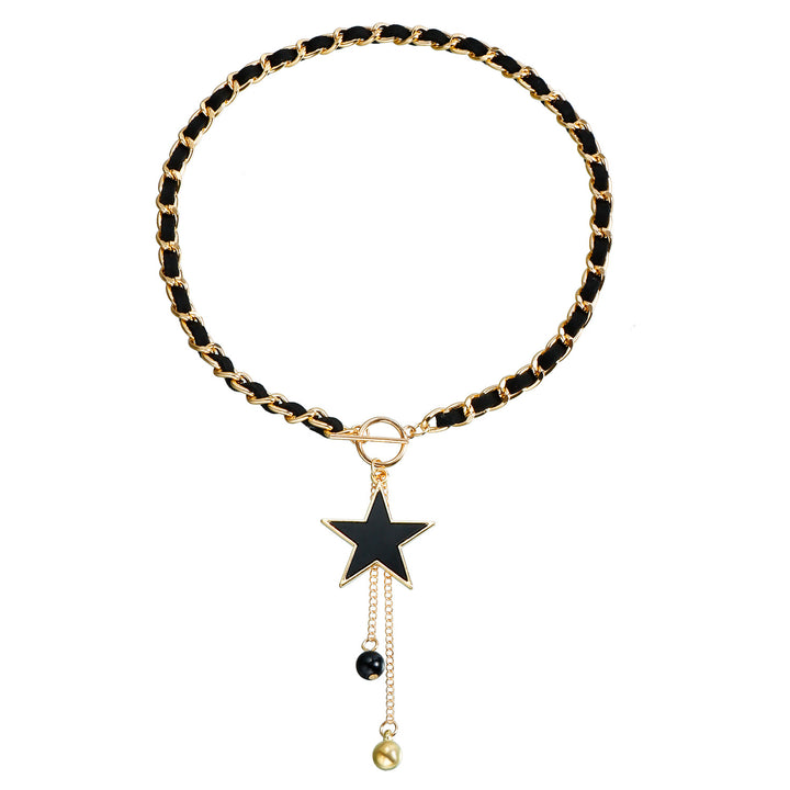 Collier ras du cou en velours noir Olivenorma