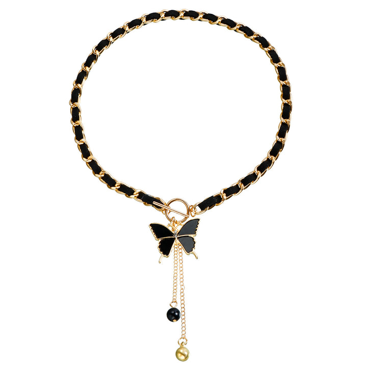 Collier ras du cou en velours noir Olivenorma