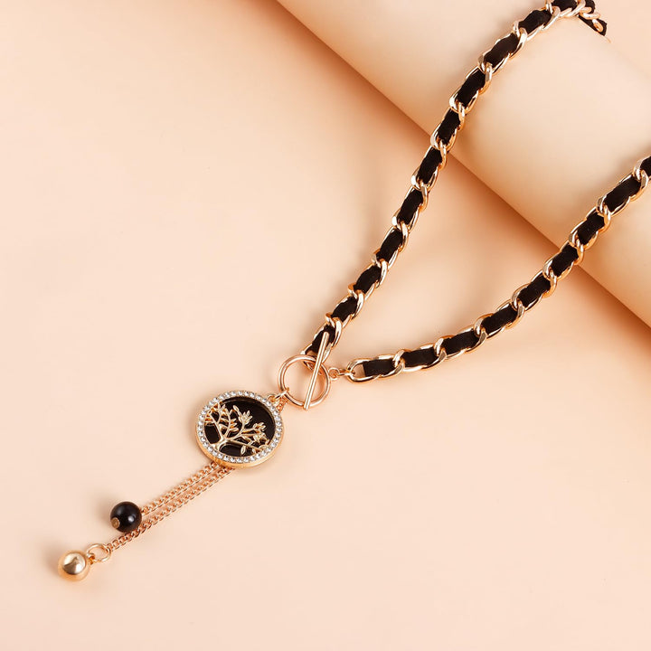 Collier ras du cou en velours noir Olivenorma