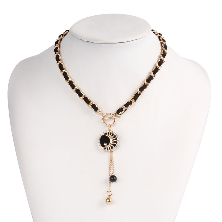 Collier ras du cou en velours noir Olivenorma