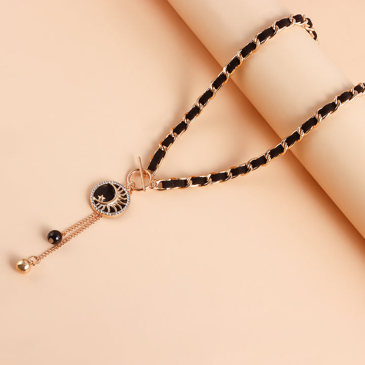 Collier ras du cou en velours noir Olivenorma