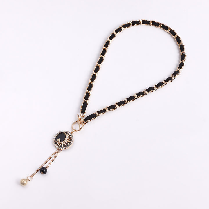 Collier ras du cou en velours noir Olivenorma