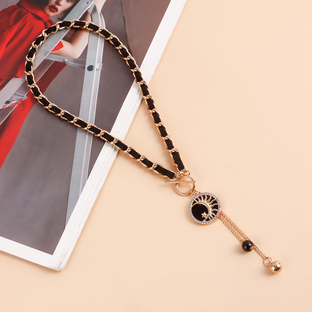 Collier ras du cou en velours noir Olivenorma