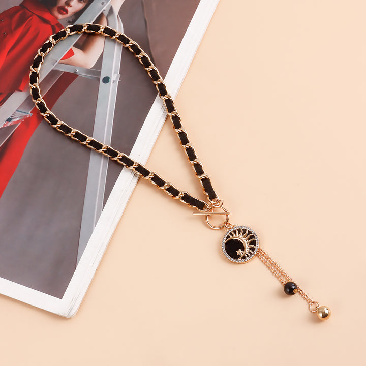 Collier ras du cou en velours noir Olivenorma