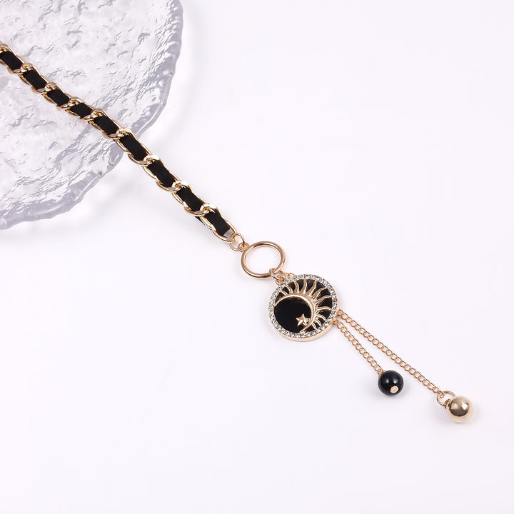 Collier ras du cou en velours noir Olivenorma