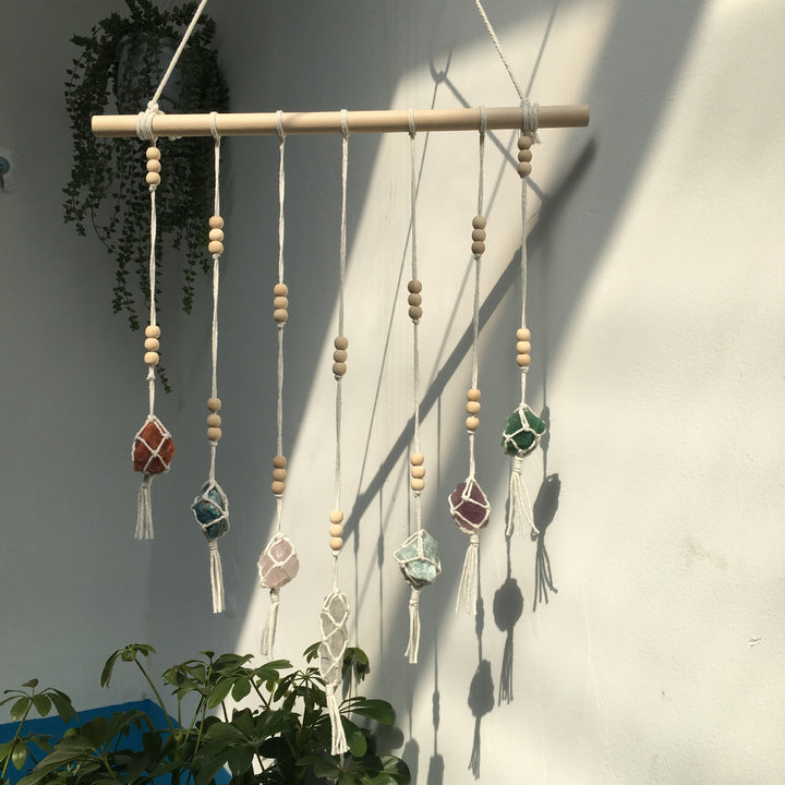 Pendentifs en cristal de chakra tissés à la main Olivenorma Boho