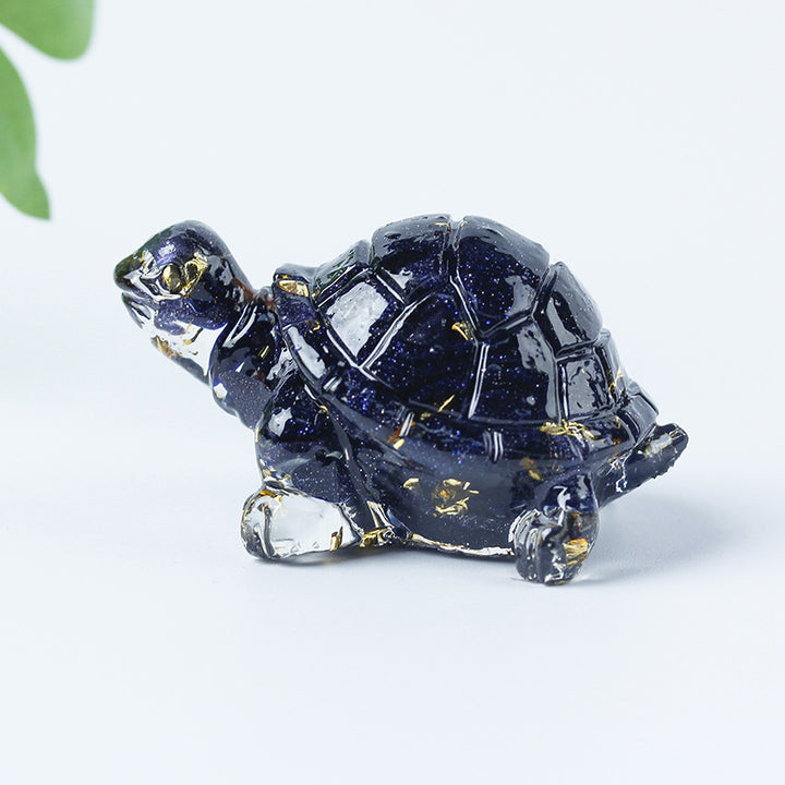 Colle de gravier en cristal Olivenorma Décoration en pierres précieuses pour petite tortue - image 14