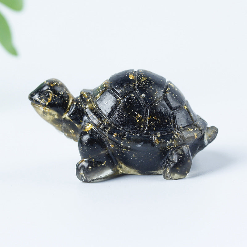 Colle de gravier en cristal Olivenorma Décoration en pierres précieuses pour petite tortue - image 20