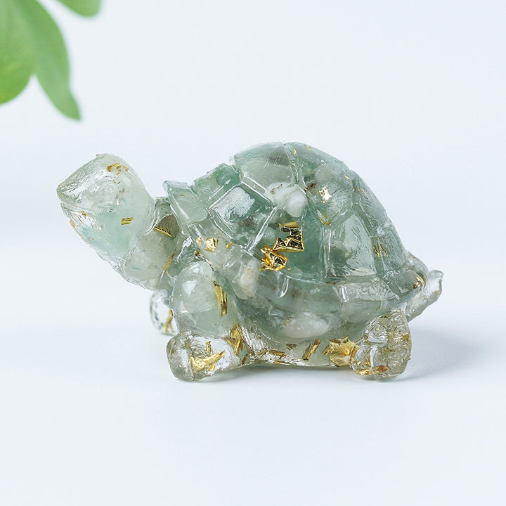 Colle de gravier en cristal Olivenorma Décoration en pierres précieuses pour petite tortue - image 36