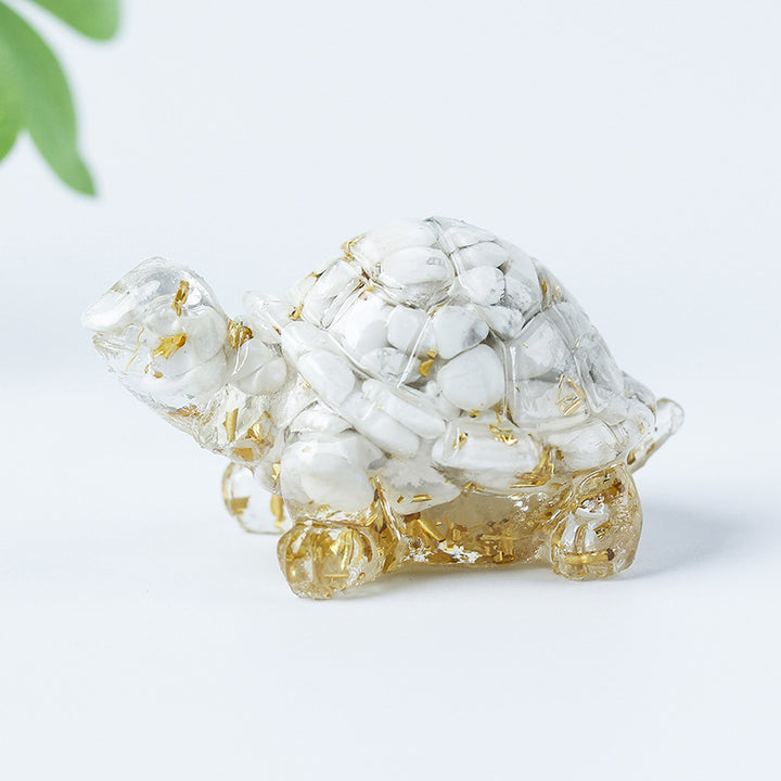 Colle de gravier en cristal Olivenorma Décoration en pierres précieuses pour petite tortue - image 39