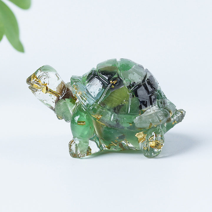 Colle de gravier en cristal Olivenorma Décoration en pierres précieuses pour petite tortue - image 45