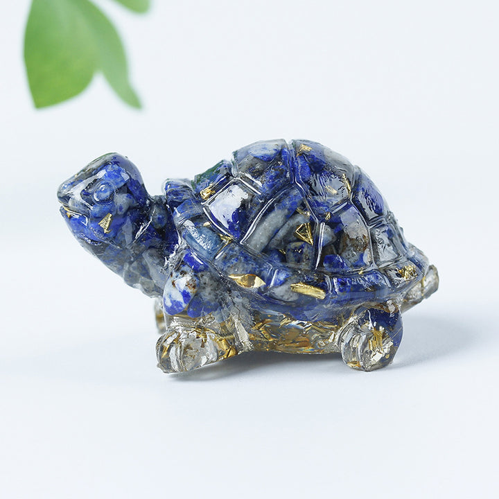 Colle de gravier en cristal Olivenorma Décoration en pierres précieuses pour petite tortue - image 51
