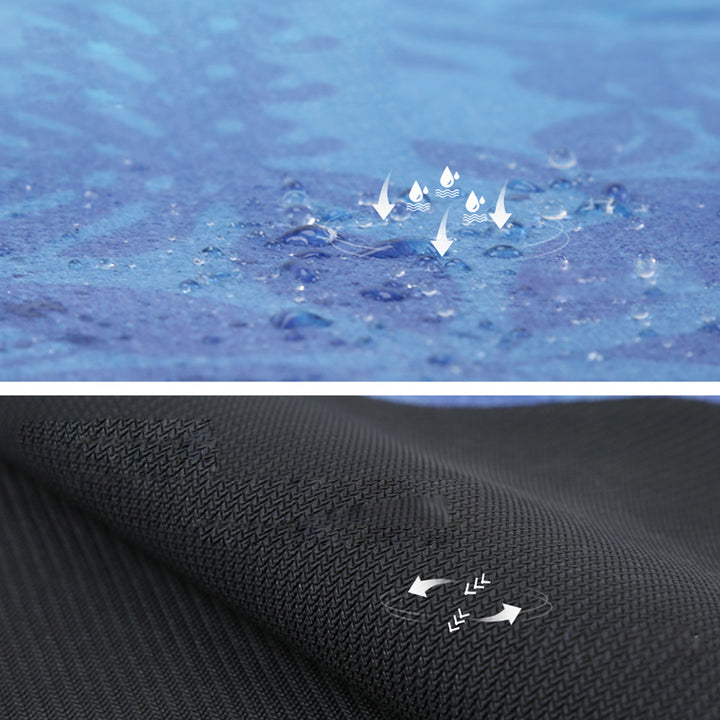 Tapis de yoga fin et pratique en daim et caoutchouc Olivenorma 