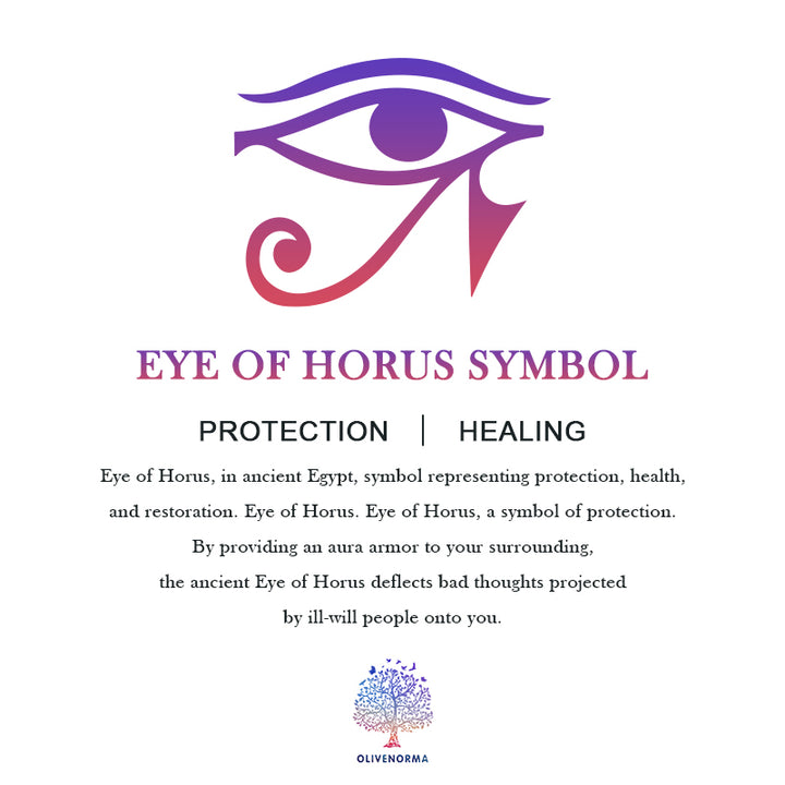 Bague Olivenorma en argent sterling S925 avec œil d'Horus
