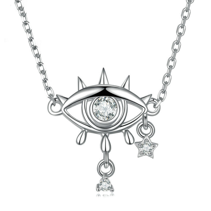 Collier pendentif en argent sterling Olivenorma en forme de larmes du mauvais œil - image 7