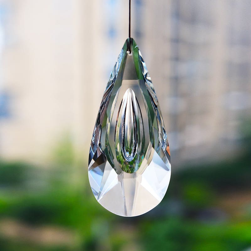 Olivenorma AB-Attrape-soleil à prisme en cristal suspendu coloré