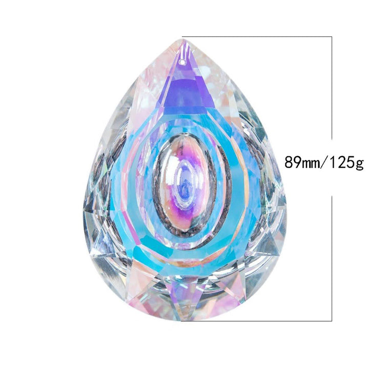 Lustre suspendu Olivenorma Cristaux Prismes Fenêtre Attrape-soleil