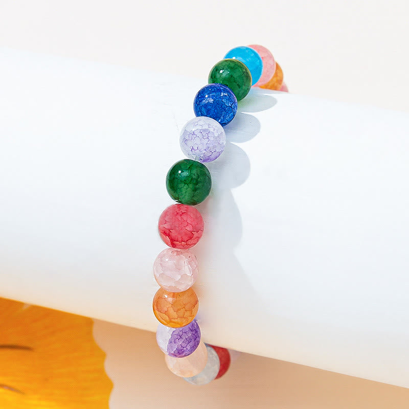Bracelet Oeil de Chat Coloré Fête des Mères Olivenorma 