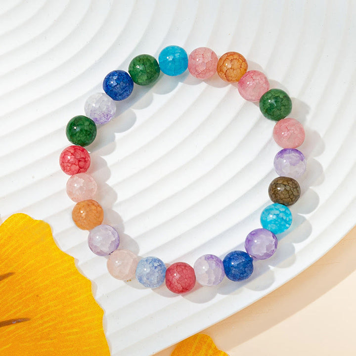 Bracelet Oeil de Chat Coloré Fête des Mères Olivenorma 