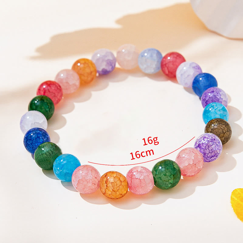 Bracelet Oeil de Chat Coloré Fête des Mères Olivenorma 