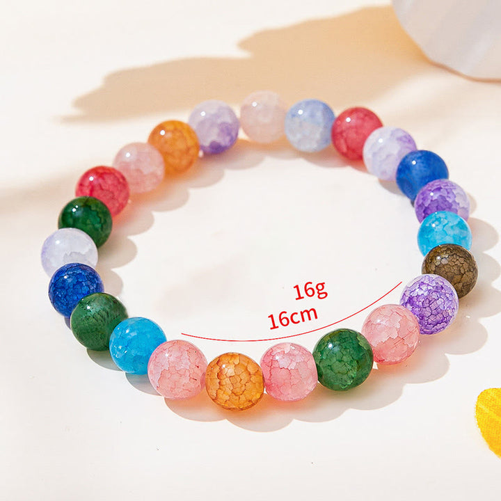 Bracelet Oeil de Chat Coloré Fête des Mères Olivenorma 