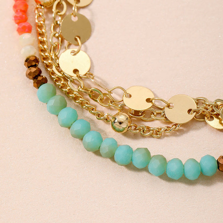 Ensemble de bijoux Olivenorma en quartz citron amazonite