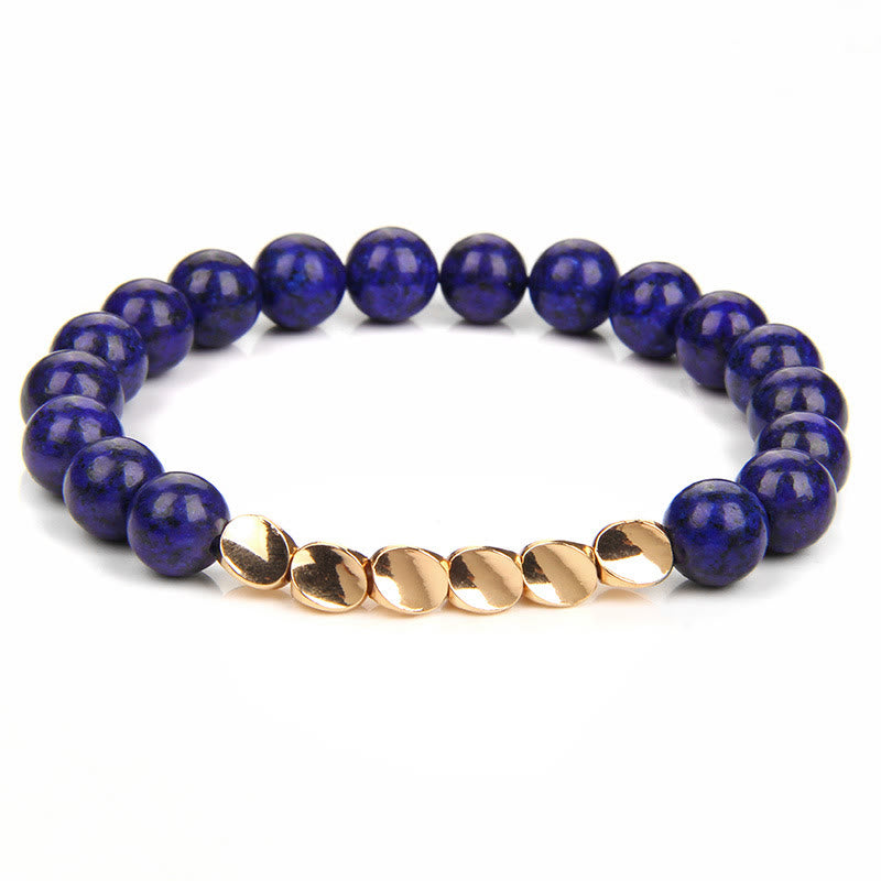 Bracelet de perles en alliage de cristal naturel Olivenorma