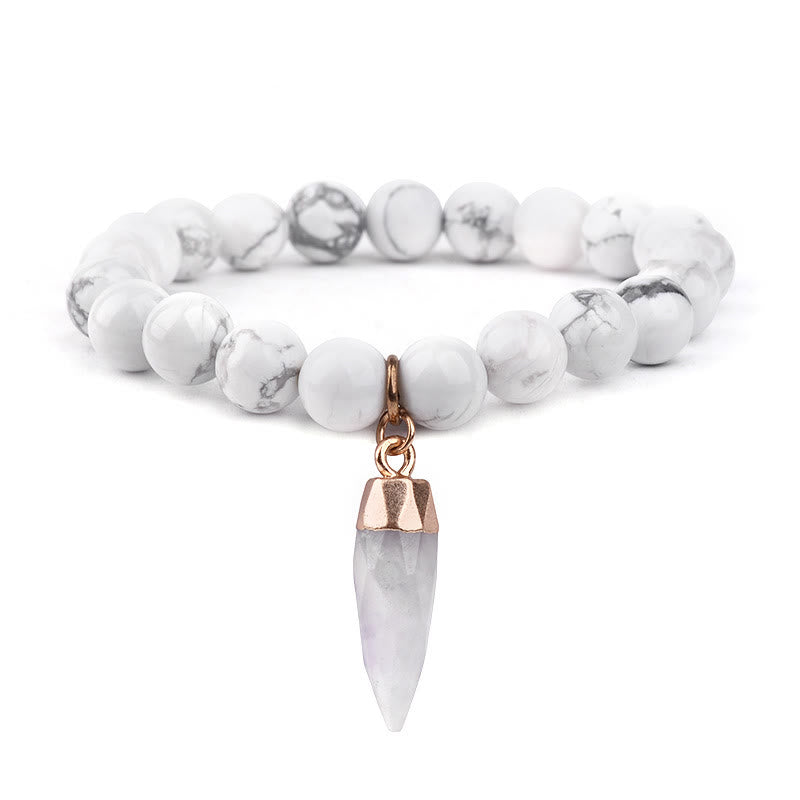 Bracelet Croix en Cristal Transparent Turquoise Blanc Olivenorma