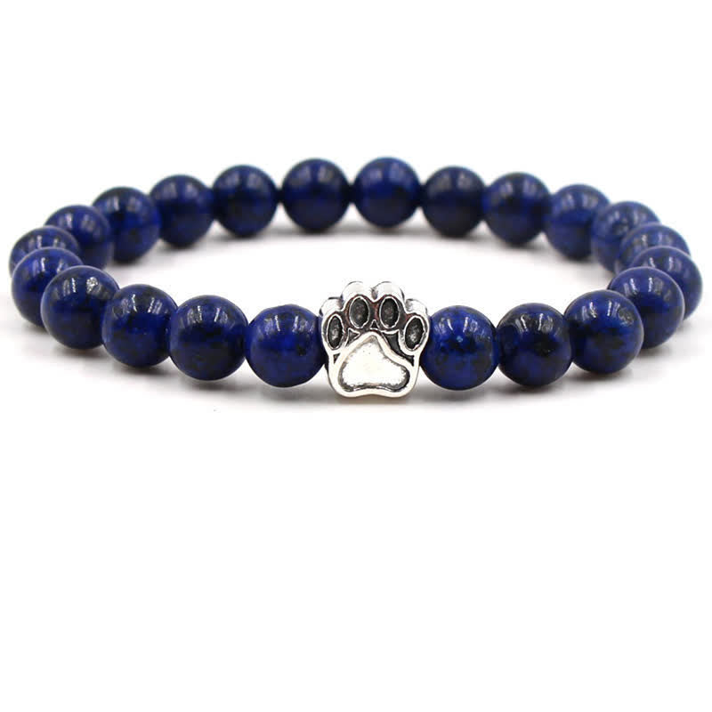 Bracelet de protection pour pattes de chien errant Olivenorma avec carte - Lapis lazuli - Avec carte - image 16