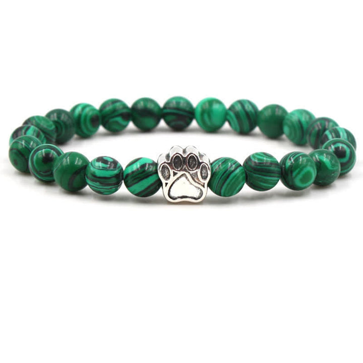 Bracelet de protection pour pattes de chien errant Olivenorma avec carte - Malachite - Avec carte - image 41