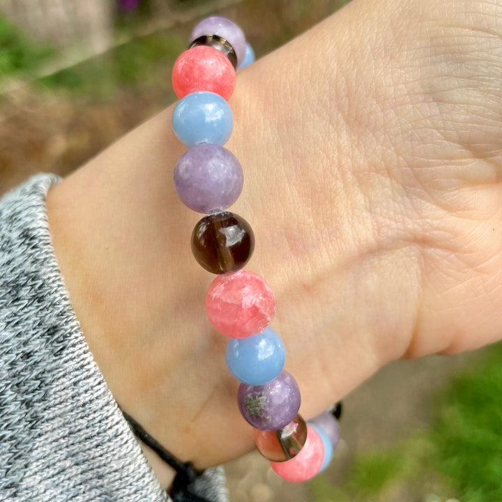 Bracelet de perles de soutien au deuil et à la perte Olivenorma
