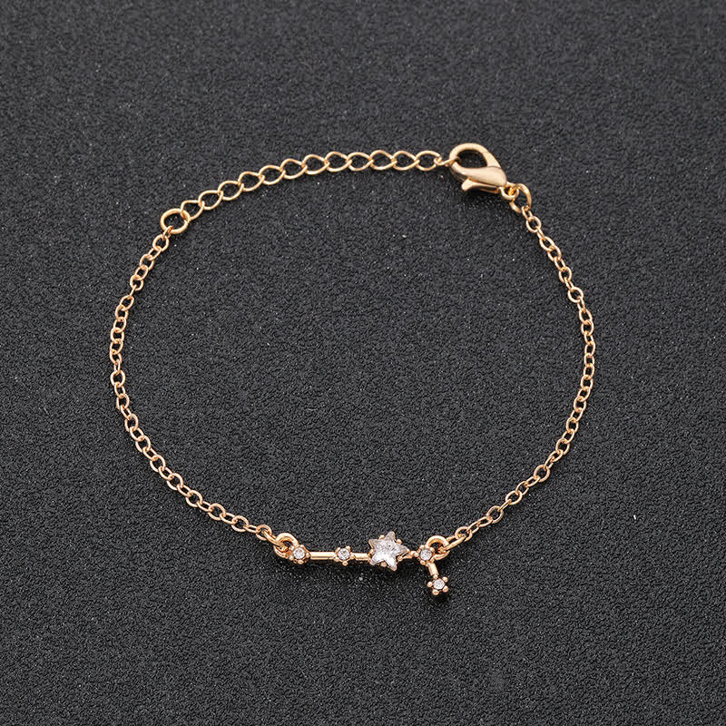 Bracelet astrologique Olivenorma avec douze constellations 